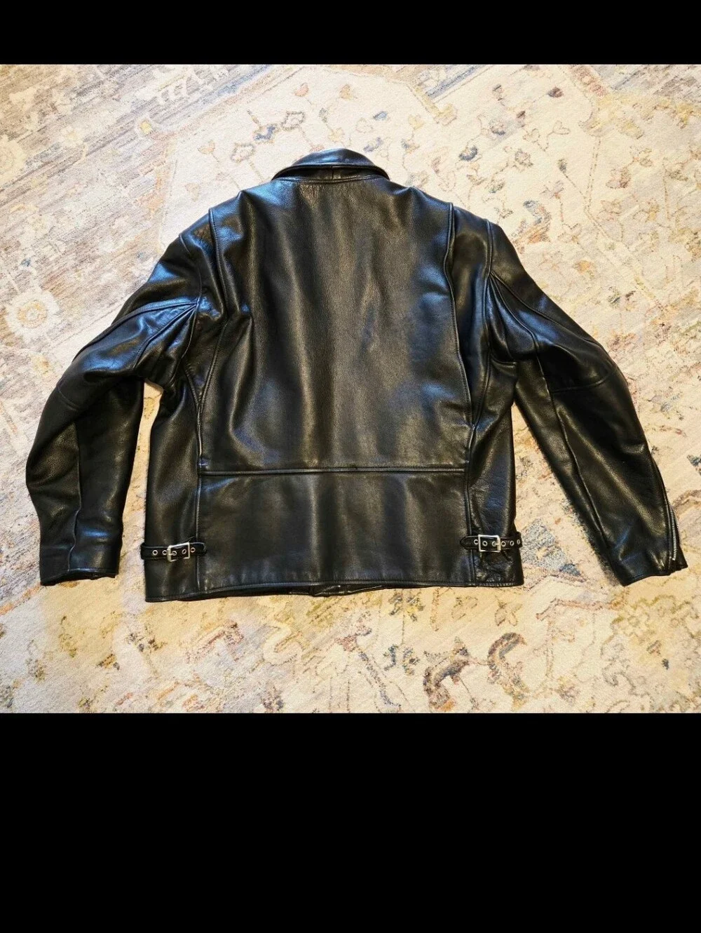 Mens Black Leather Jacket